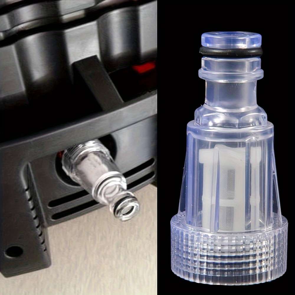 2Pcs Versatile High Pressure Plastic Water Washer Filter Nozzle