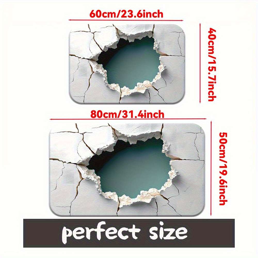 1Pc 40x60cm 15x23inch Floor Mat