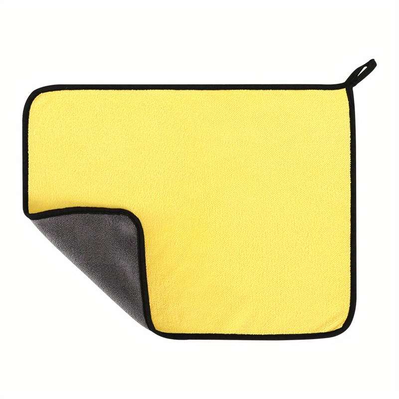 5pcs Super Absorbent Microfiber Dishcloths Non-Shedding Quick-Drying Multi-Purpose Cleaning