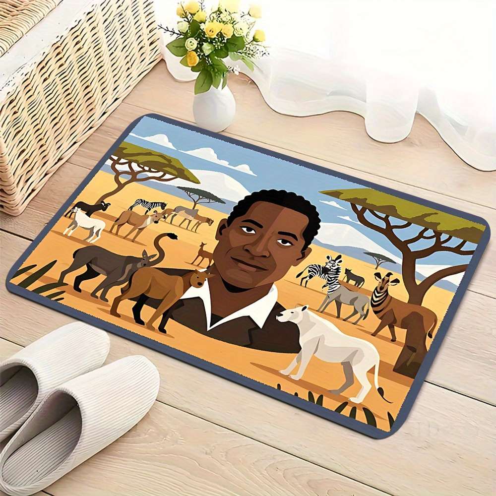 1Pc 19.69x31.50inch 50x80cm Floor Mat