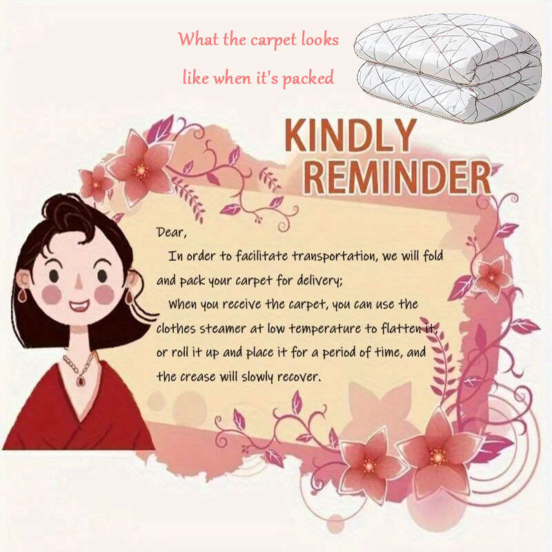 1Pc 80x80cm Floor Mat