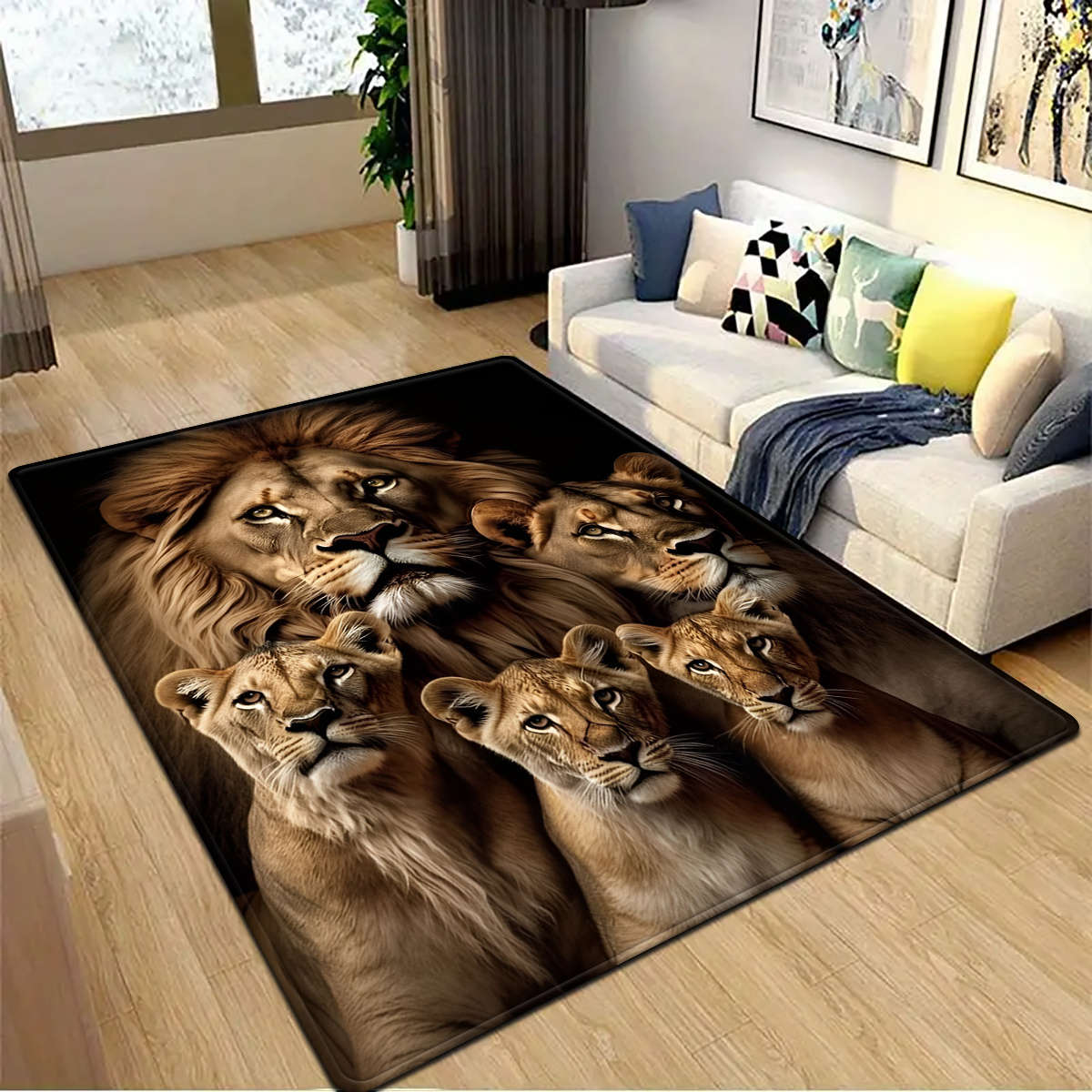 1Pc 120x160cm Floor Mat
