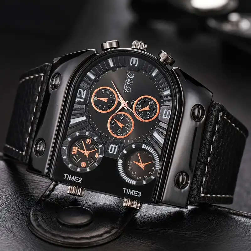Men's Stylish Digital Dial Business Trend Quartz Watch