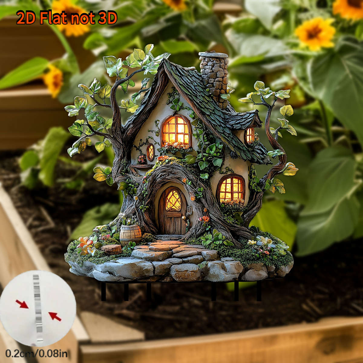 2D Flat Decor Suitable