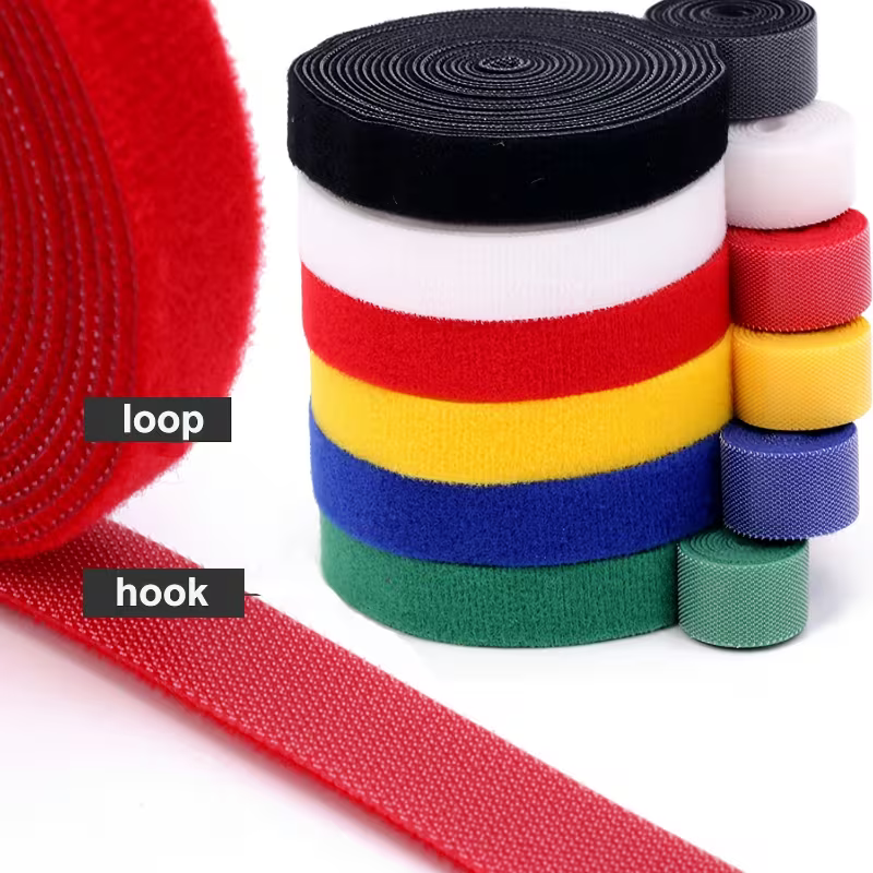 10 Foot Multi Color Reusable Hook And Loop Tape