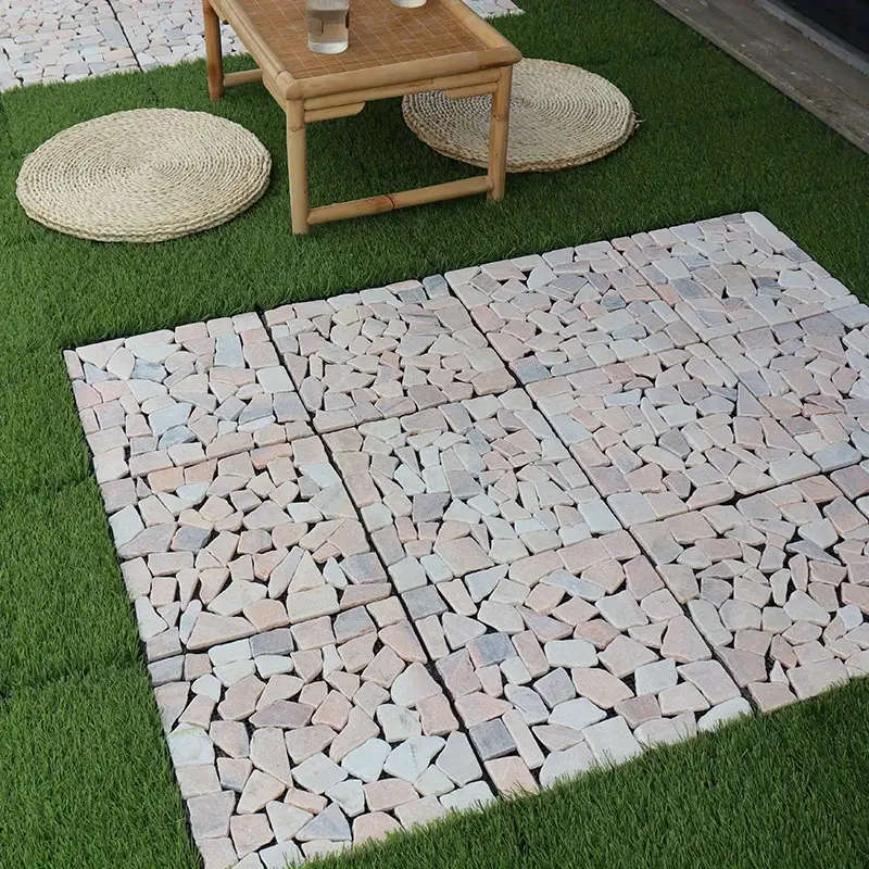 Outdoor Decking Interlocking Floating Panels