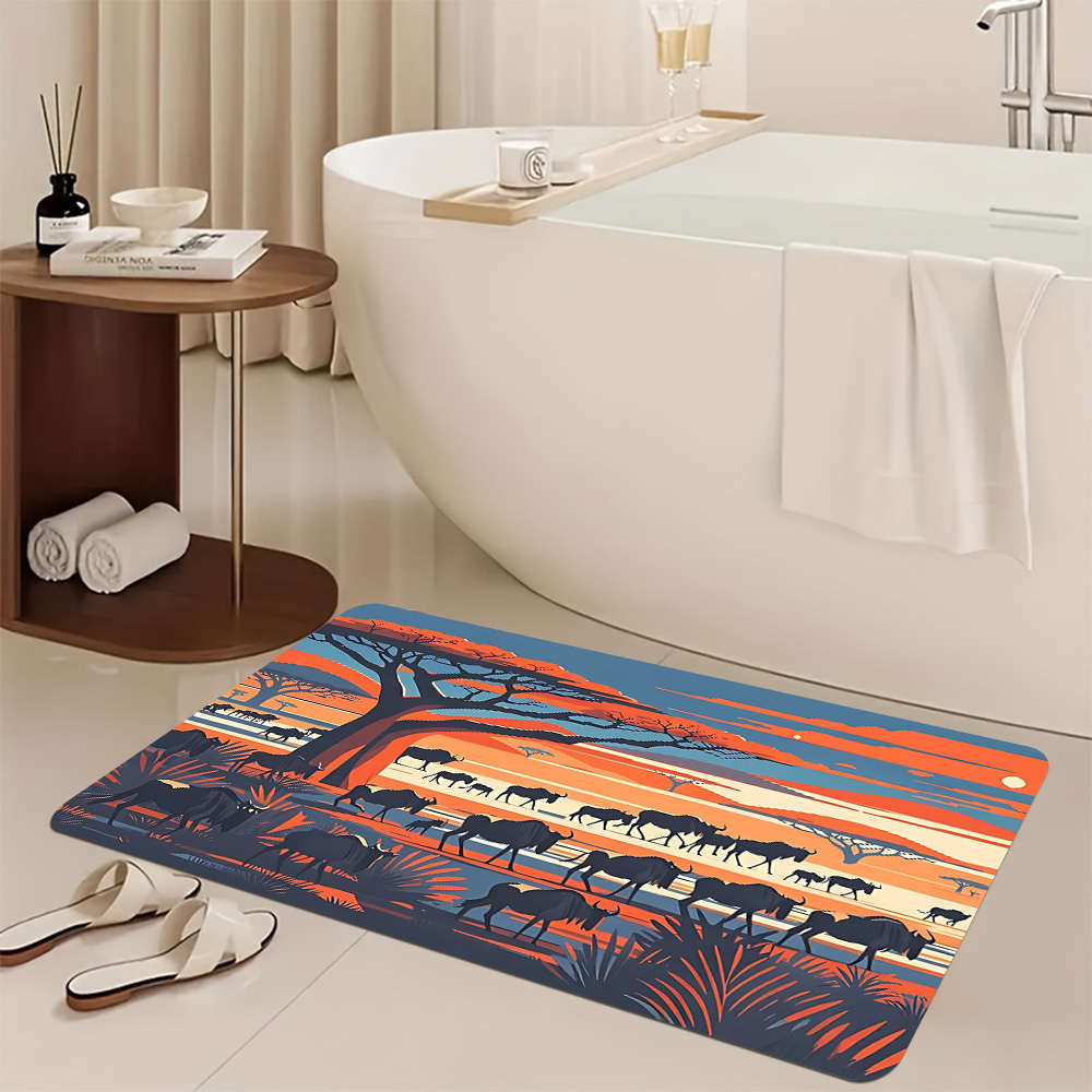 1Pc 19.69x31.50inch 50x80cm Floor Mat
