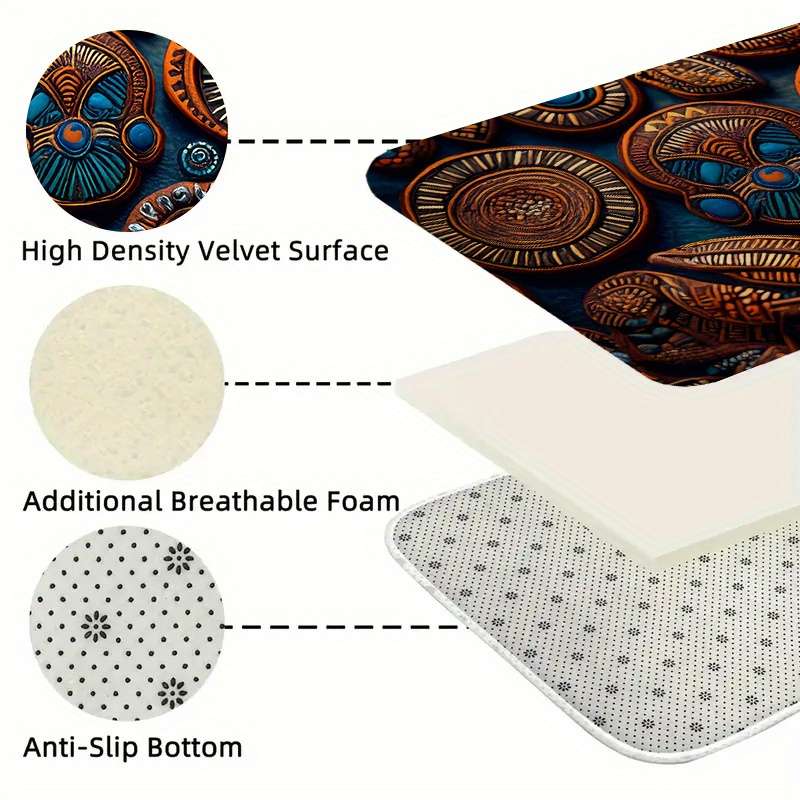 1Pc 50x80cm Floor Mat