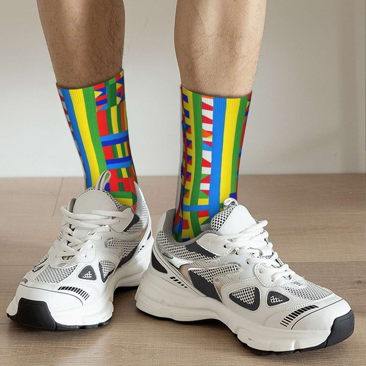 1 Pair Multicolor One Size Socks