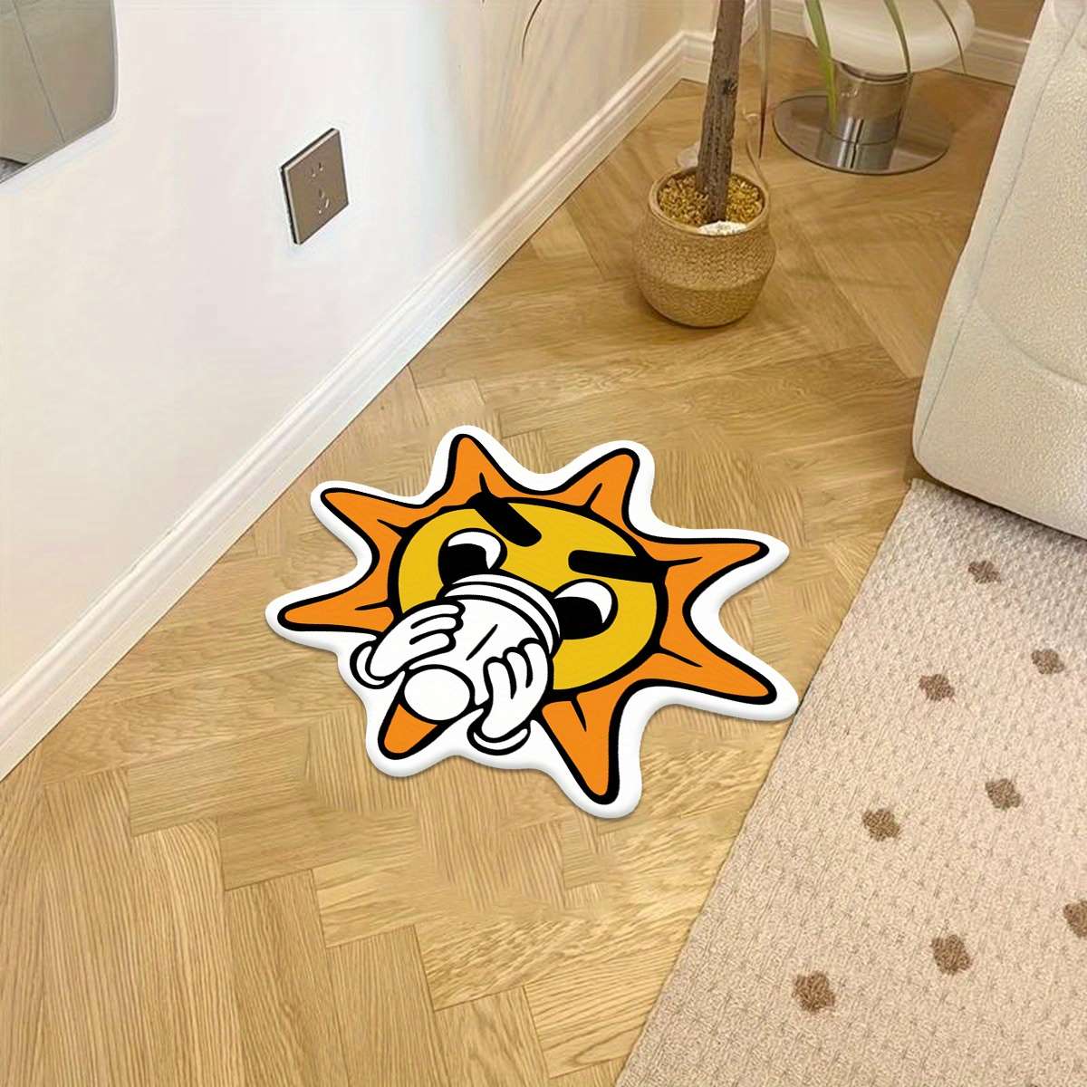 1Pc 100x100cm Floor Mat