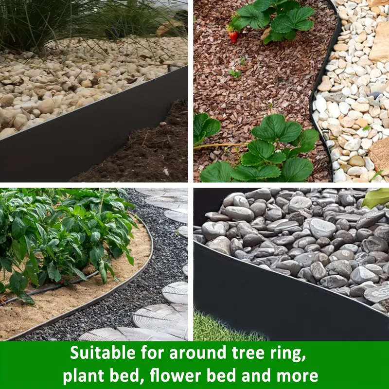 1 Set Of PE Garden Edging Kit