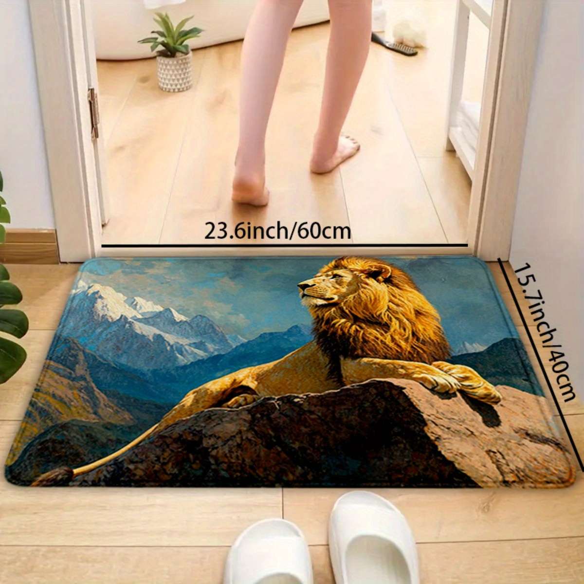 1Pc 40x6cm Floor Mat