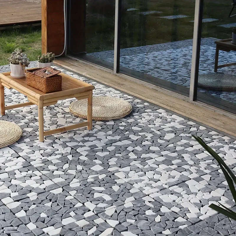 Outdoor Decking Interlocking Floating Panels