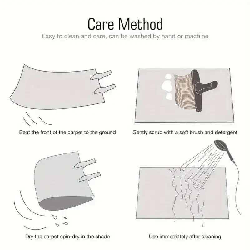 Large Zebra Print Velvet Area Mat - Soft, Washable, Non-Slip, Suitable for Living Room