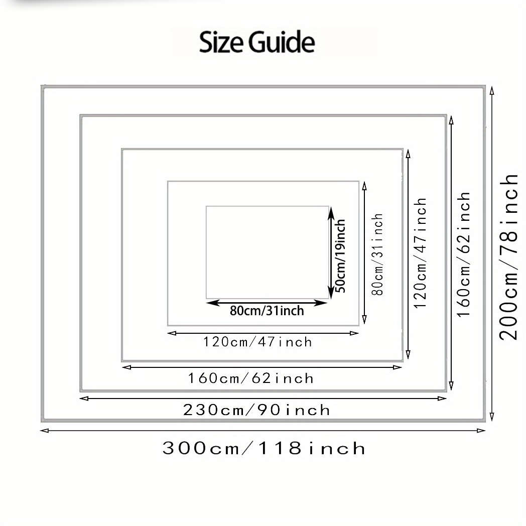 150x200cm 59x78inch Floor Mat