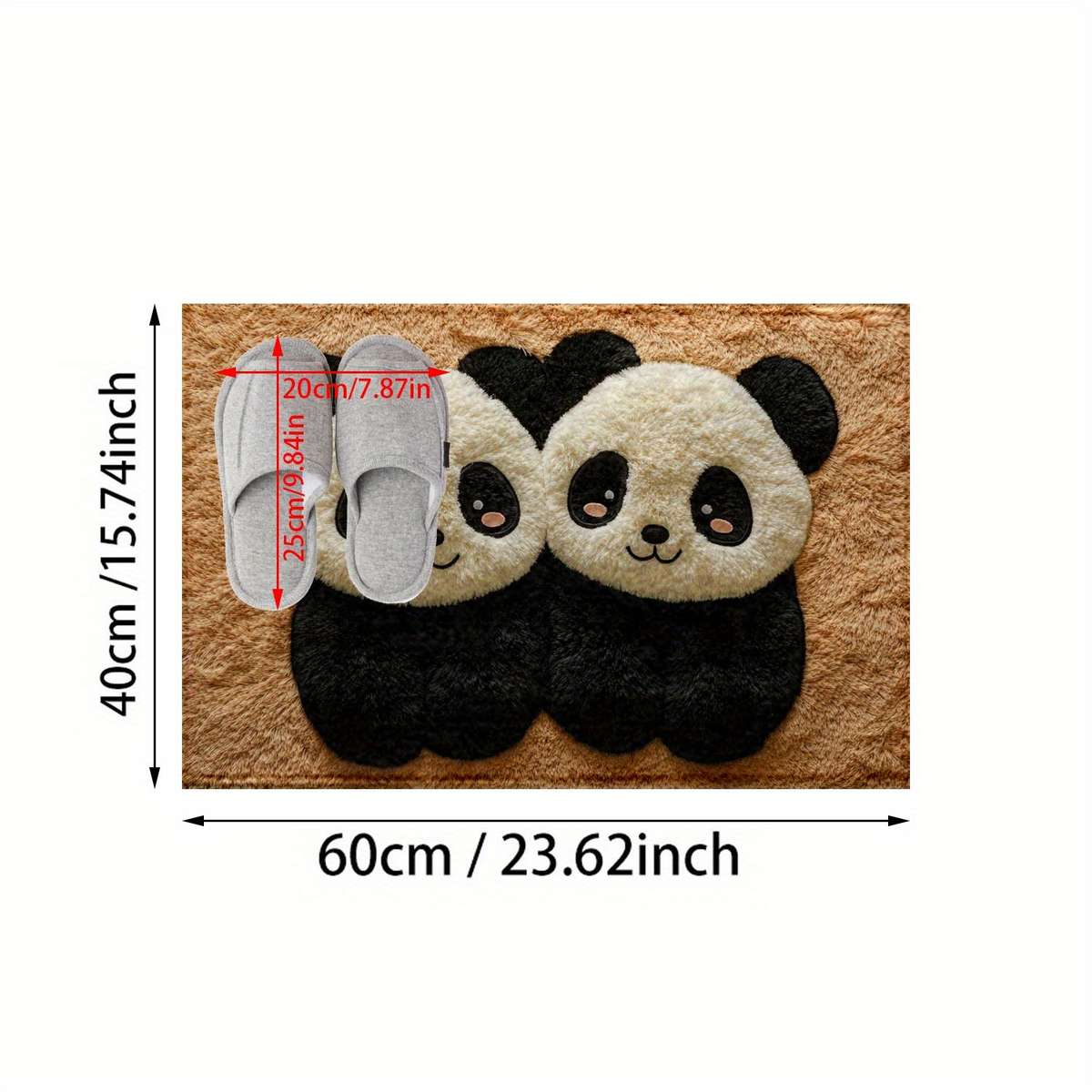 1Pc 60x40cm 23.6x15.7inch Floor Mat