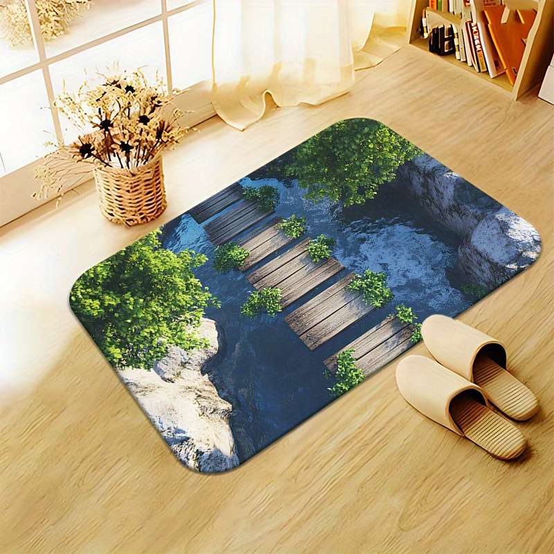 1Pc 45x75cm Floor Mat