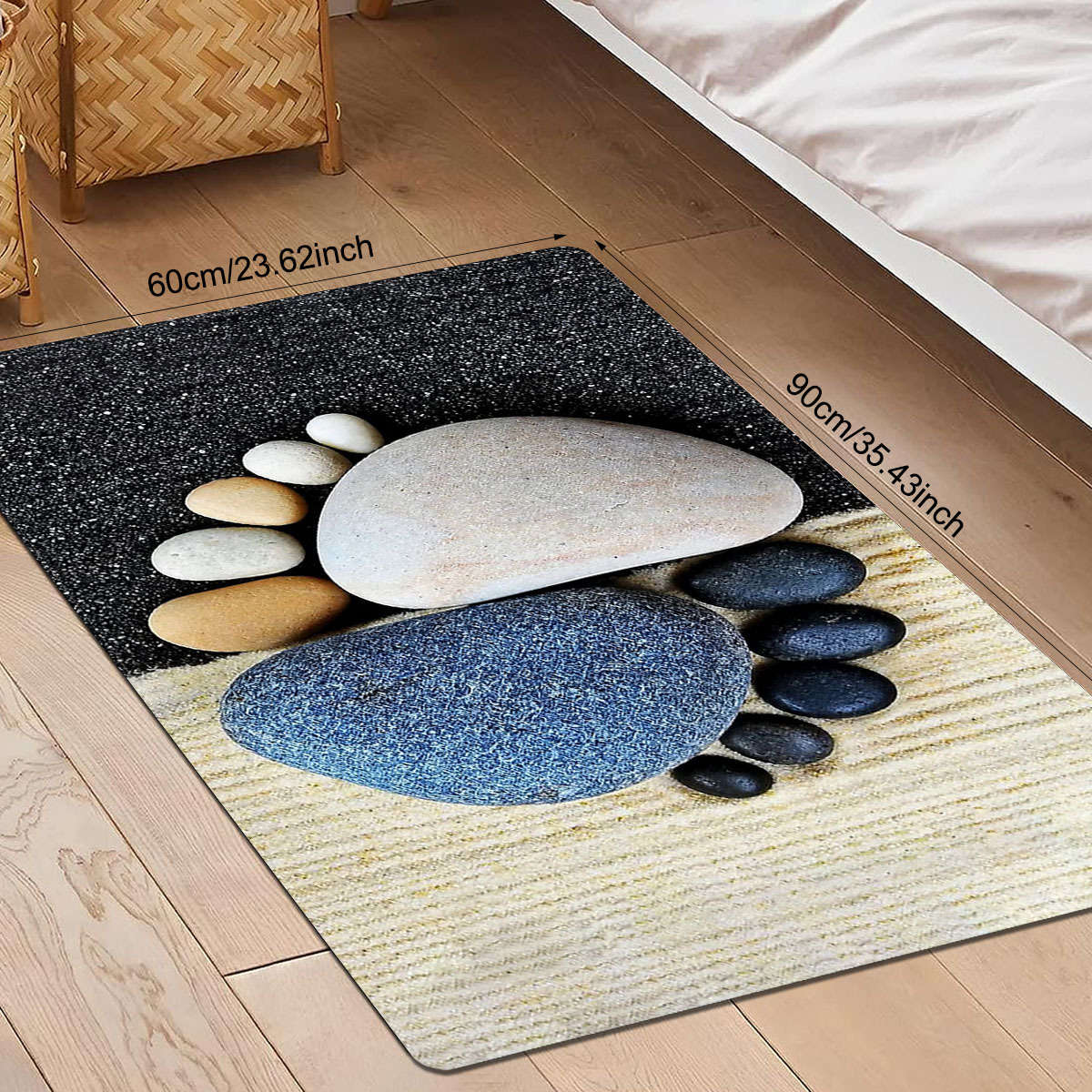 1Pc 16x24inch 40x60cm Floor Mat