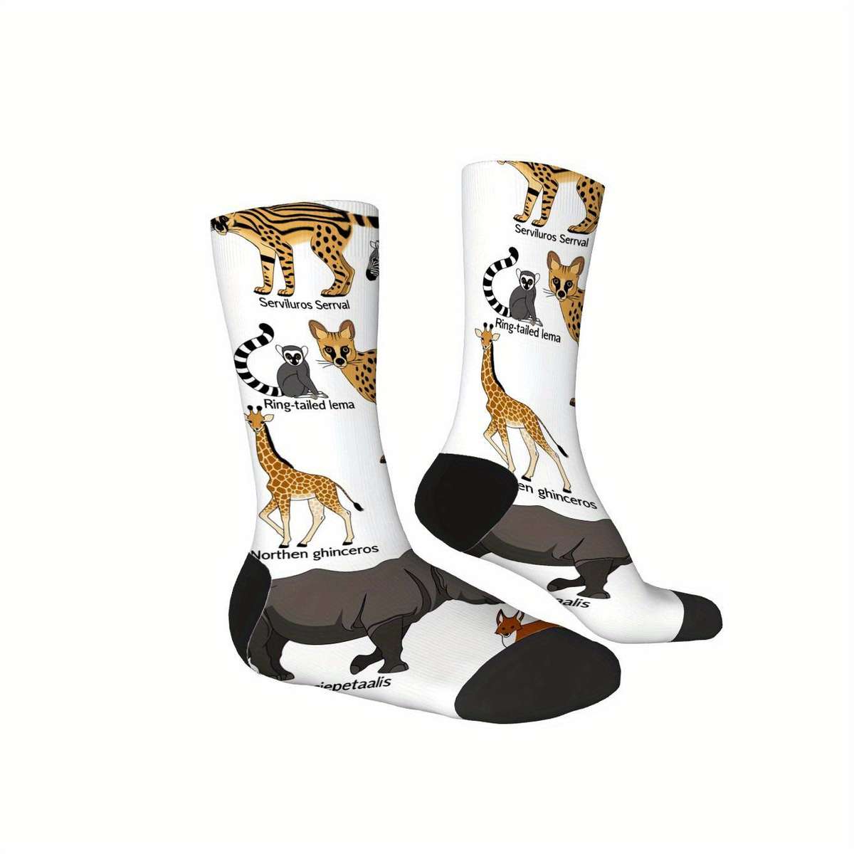 1 Pair Multicolor One Size Socks