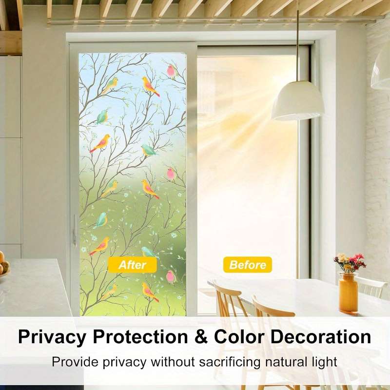 44.98cm x 5.0meter   Door And Window Stickers