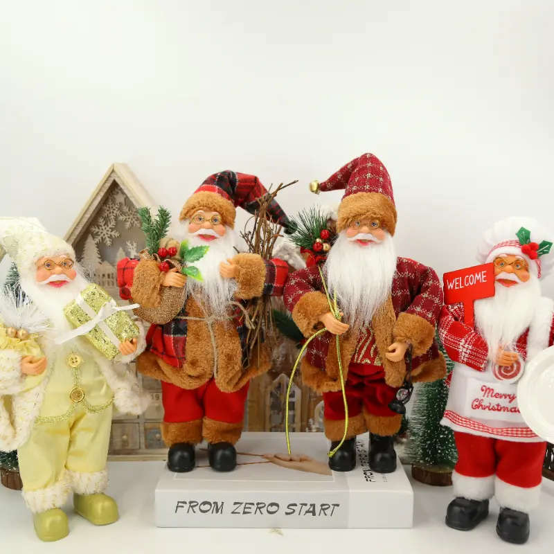 30cm Santa Claus Statue