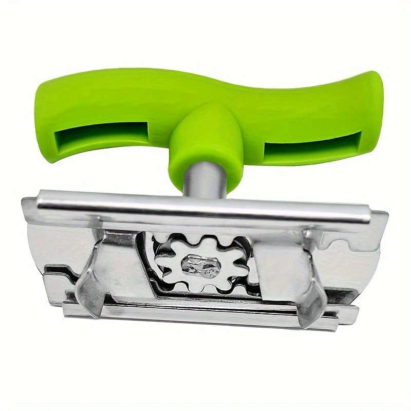 1pc Stainless Steel Manual Torque Opener Multi-Function Kitchen Can Lid Remover Portable Bottle Cap