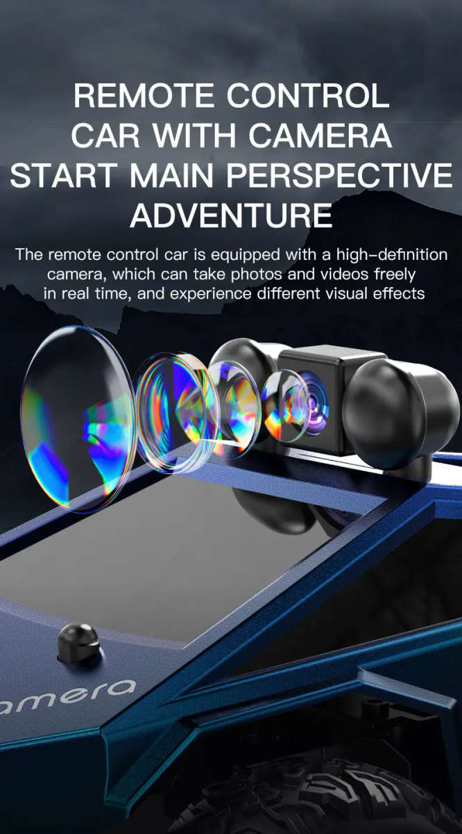 Remote Control Car with Camera Real-time Video Transmission