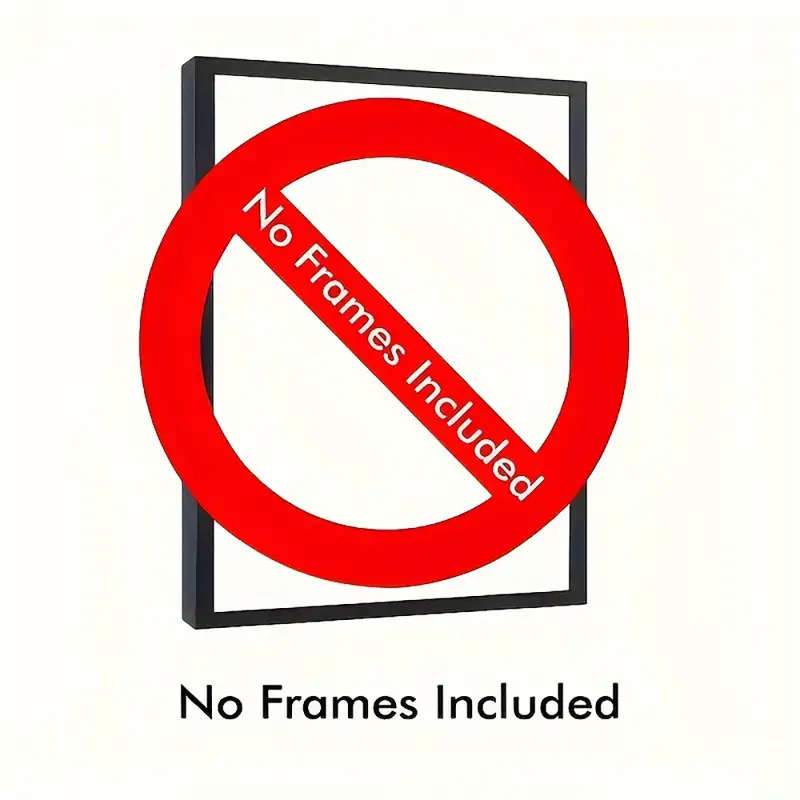 Van Gogh'S "Starry Night" Canvas Art Print - Frameless, Modern Minimalist Wall Decor