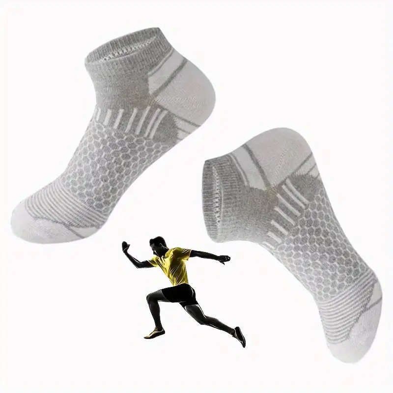 6 Pairs Of Unisex Low-Top Athletic Socks