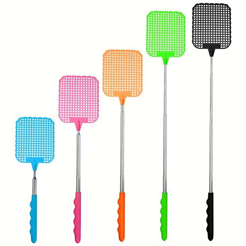 1 Retractable Stainless Steel Fly Swatter
