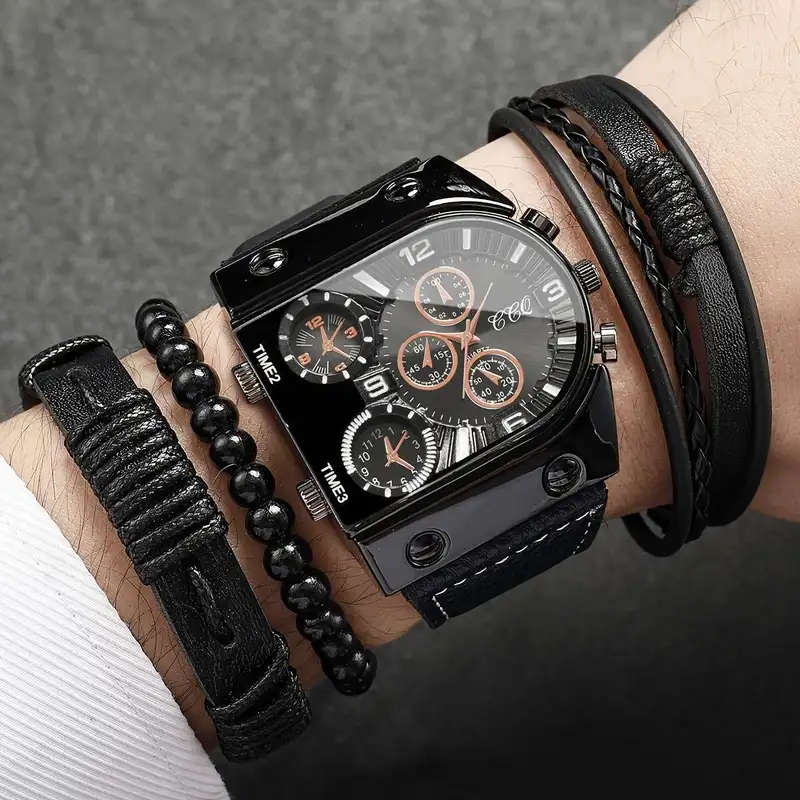 Men's Stylish Digital Dial Business Trend Quartz Watch