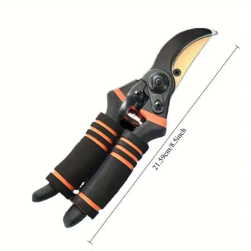 2-Piece 8.5" Professional Titanium Bypass Pruners