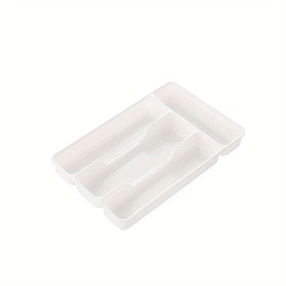 1pc Durable Utensil Organizer Box 1pc Multi-Compartment Kitchen Utensil Organizer Durable P