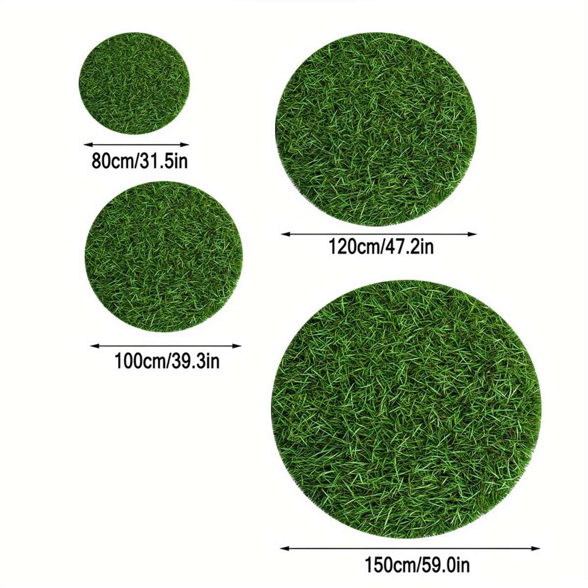 1Pc 150cm 59inch Floor Mat