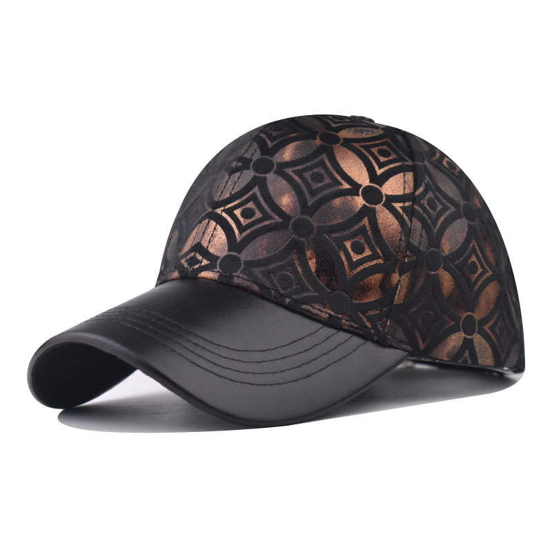 1pc Breathable Hat| Adjustable Plaid Baseball Cap with Lace Pattern Back Lightweight Breathable
