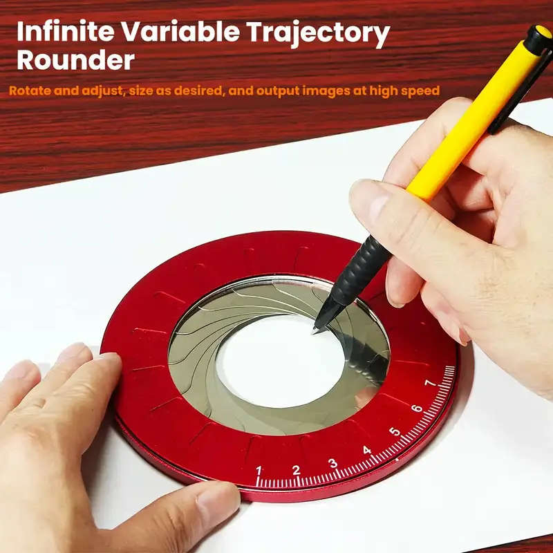 Brass Adjustable Compass And Punch Tool