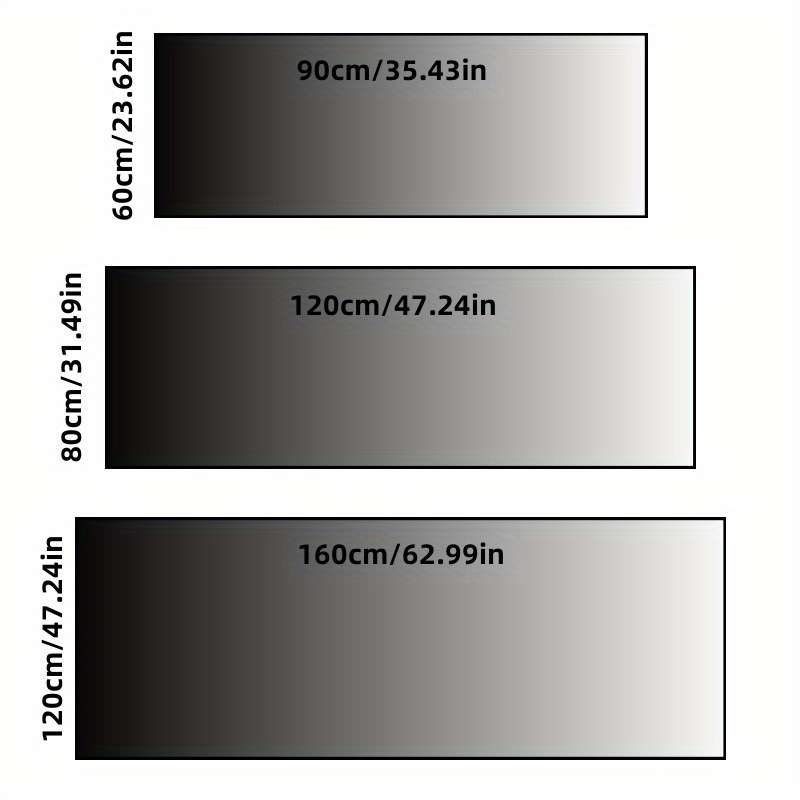 1Pc 60x90cm Floor Mat