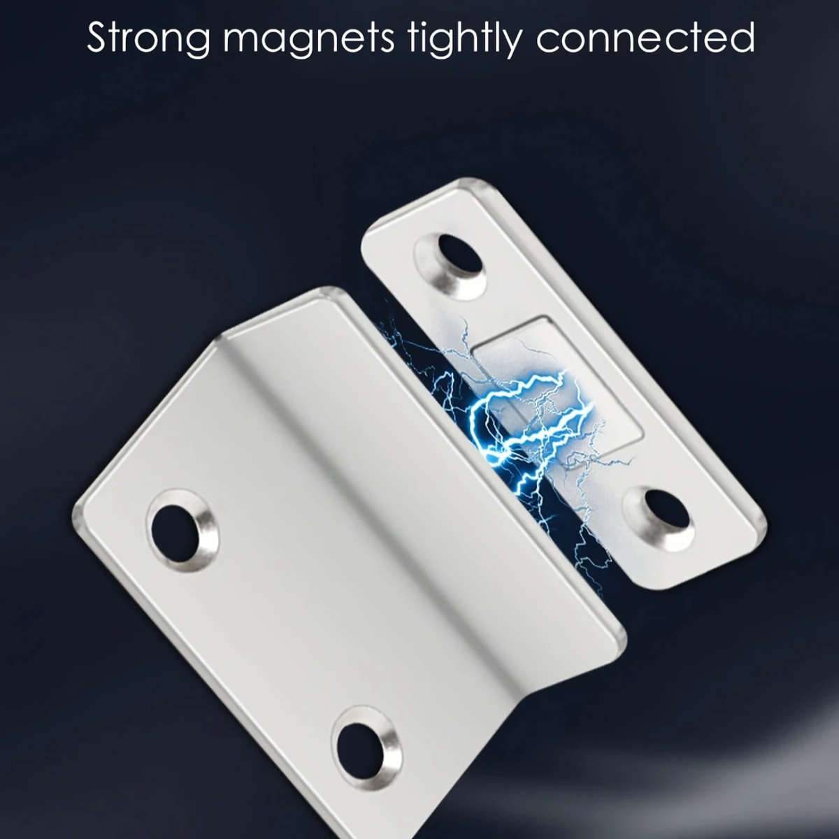 L Shaped Magnetic Suction Door Drawer Wardrobe Door Latch Door Closer