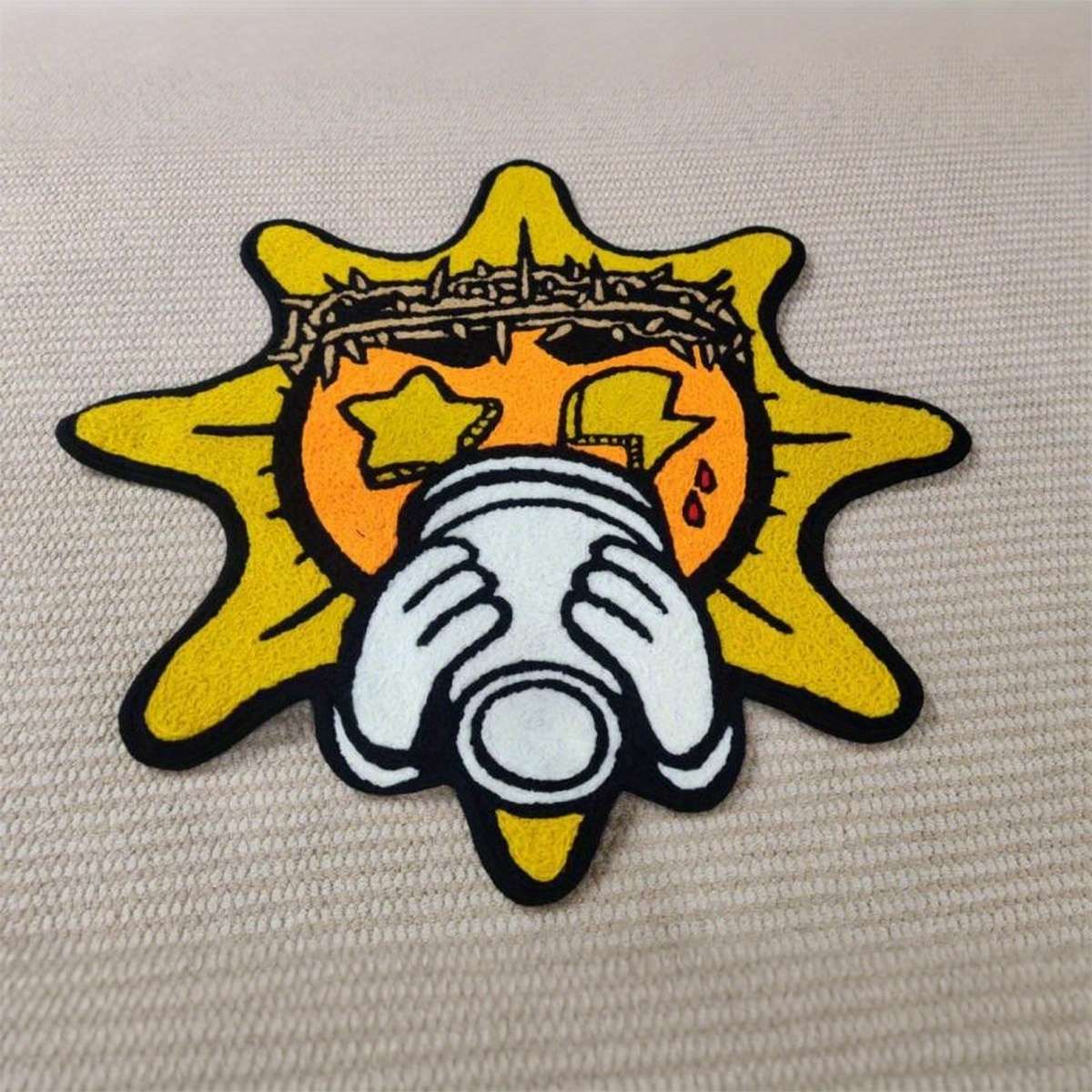 1Pc 23.62x23.62inch 60x60cm Floor Mat