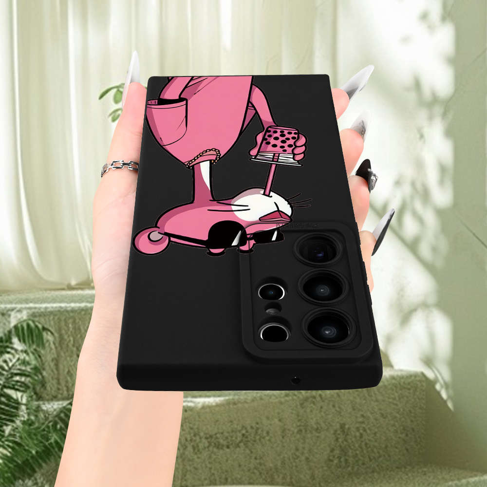 1pc Black For Samsung Galaxy S24 Ultra Phone Cases