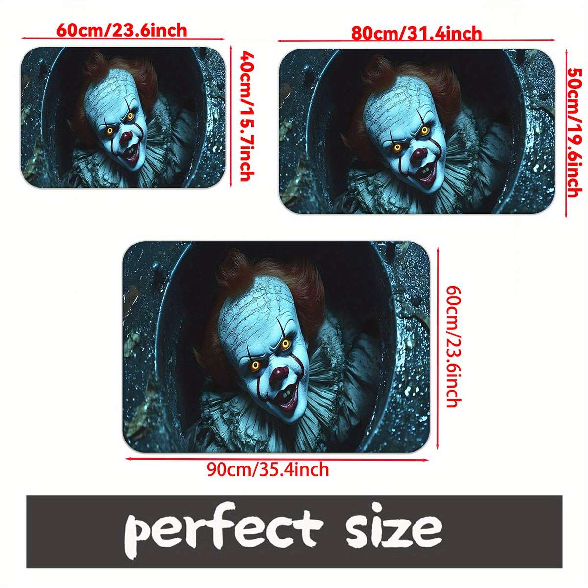 1Pc 50x80cm 19x31inch Floor Mat