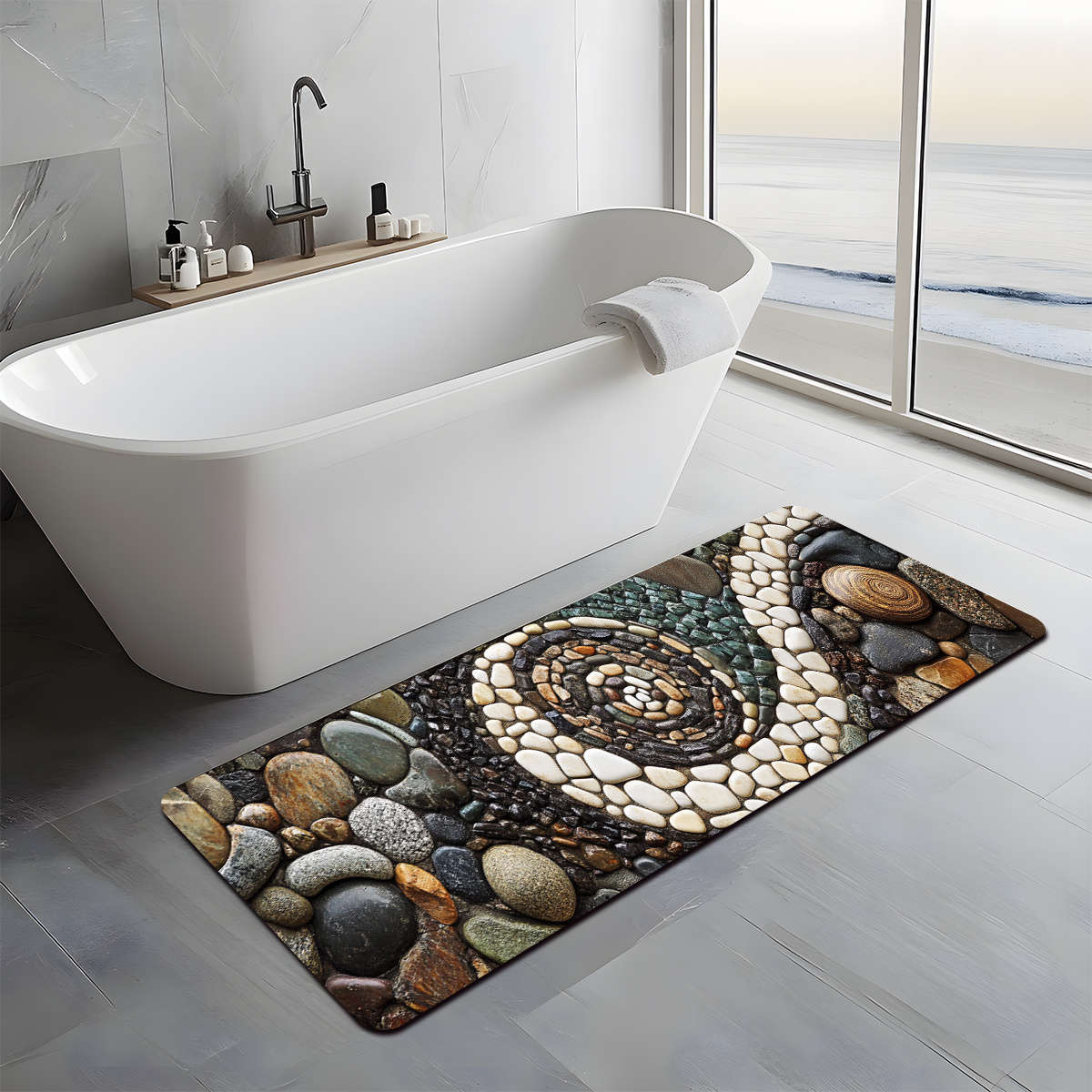 1Pc Mixed Color 24x71inch 60x180cm Floor Mat