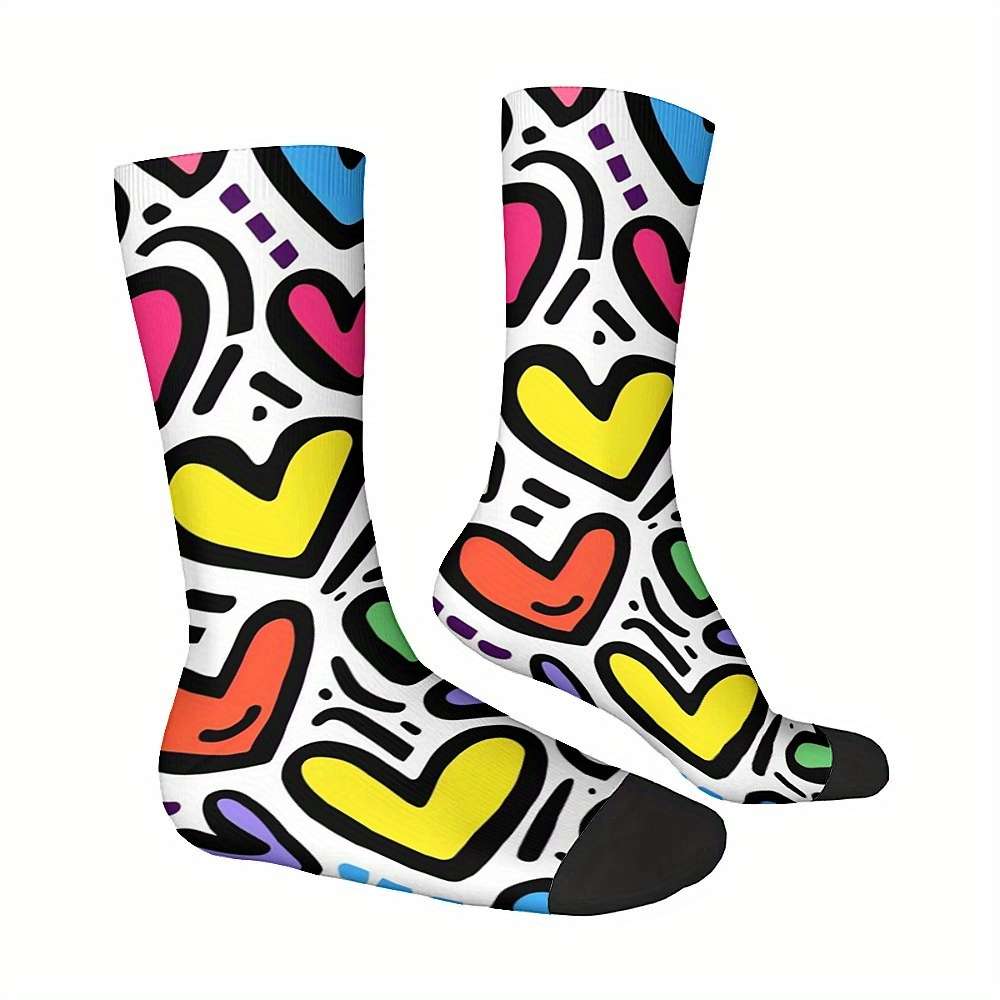 1 Pair Multicolor One Size Socks