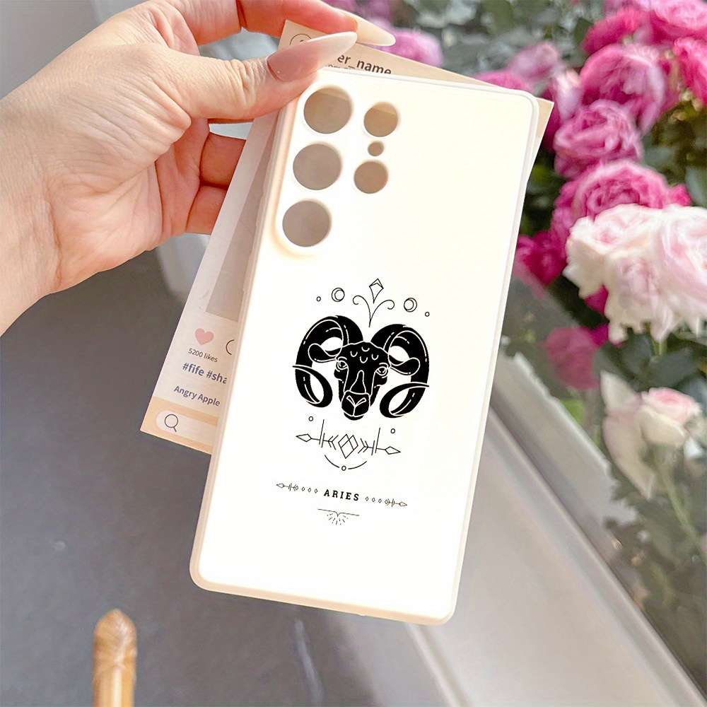1pc White For Samsung Galaxy S24 FE Phone Cases