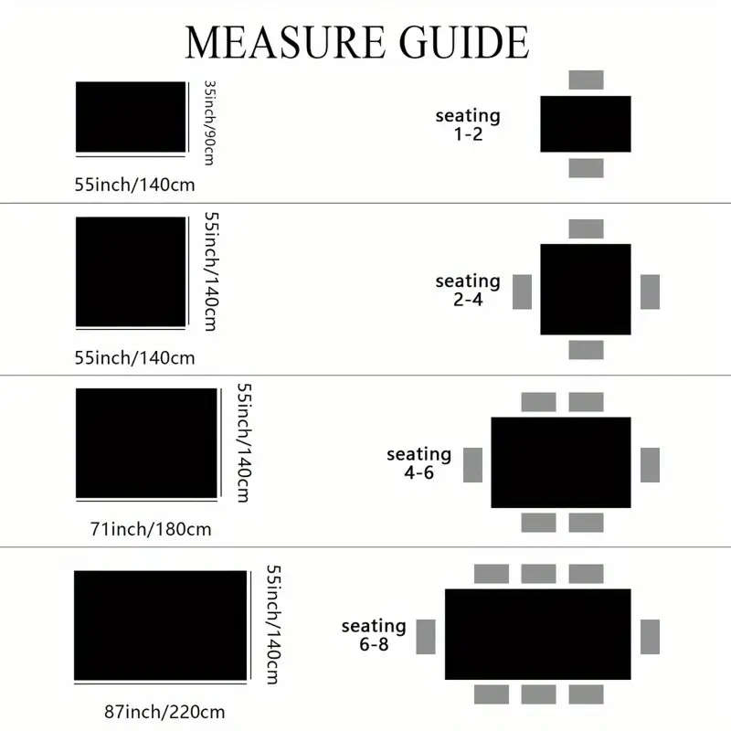 s Rustic Style Wooden Grid Design Tablecloth 140*180cm