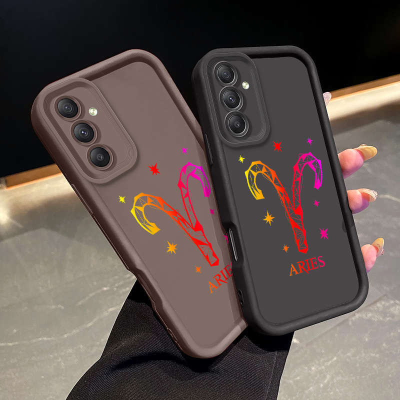 1pc A Brown For Samsung Galaxy S22 5G Phone Cases