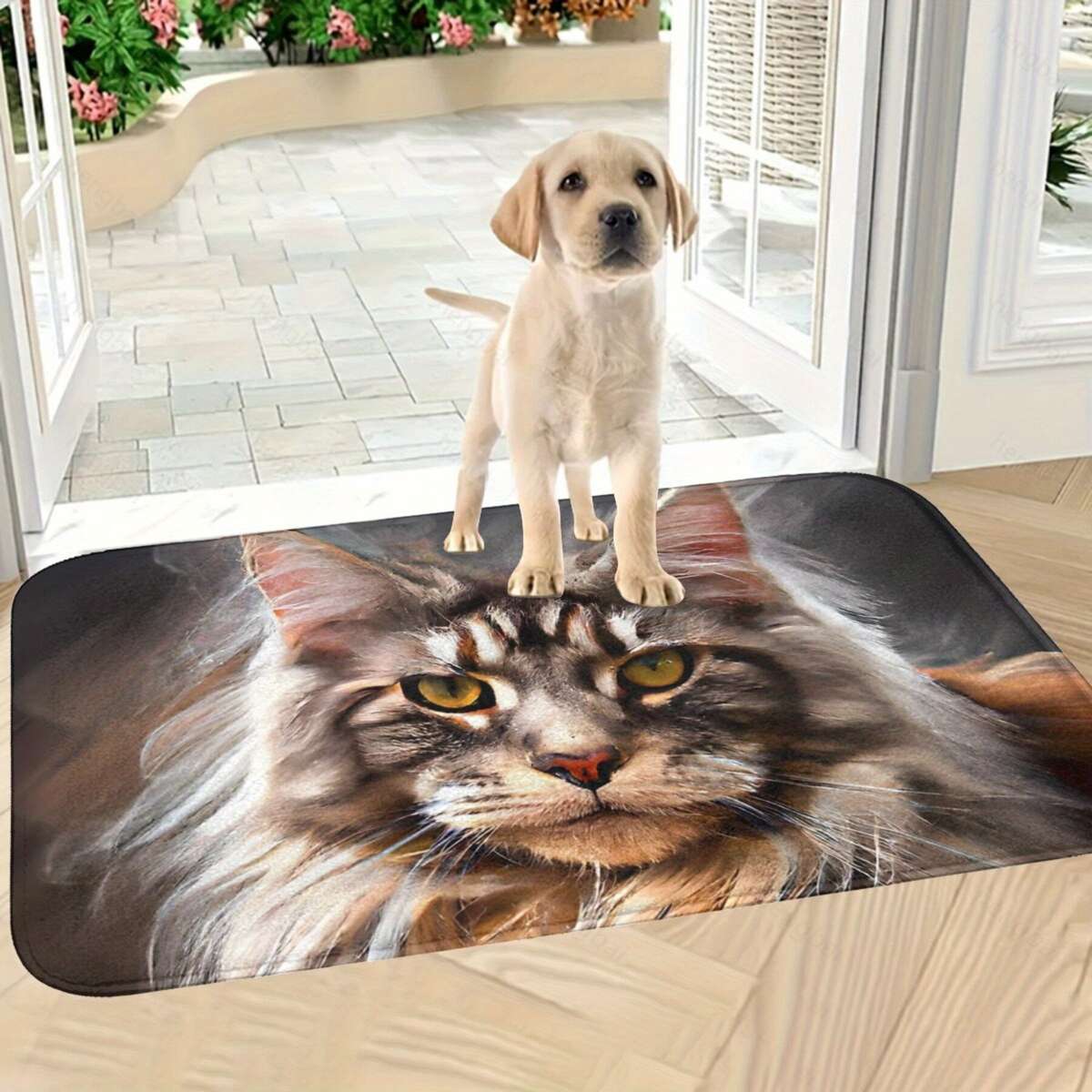 1Pc 50x80cm Art Floor Mat