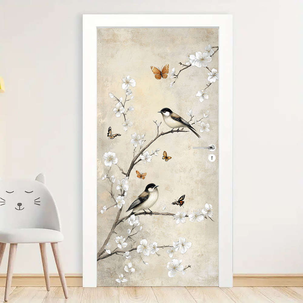 1Pc 76.96x199.9cm Door Window Sticker