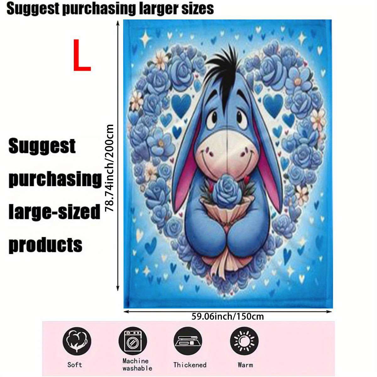 1ps Blanket Size 150X180Cm