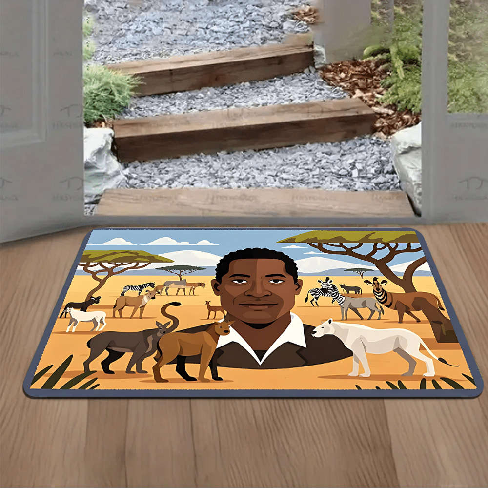 1Pc 19.69x31.50inch 50x80cm Floor Mat